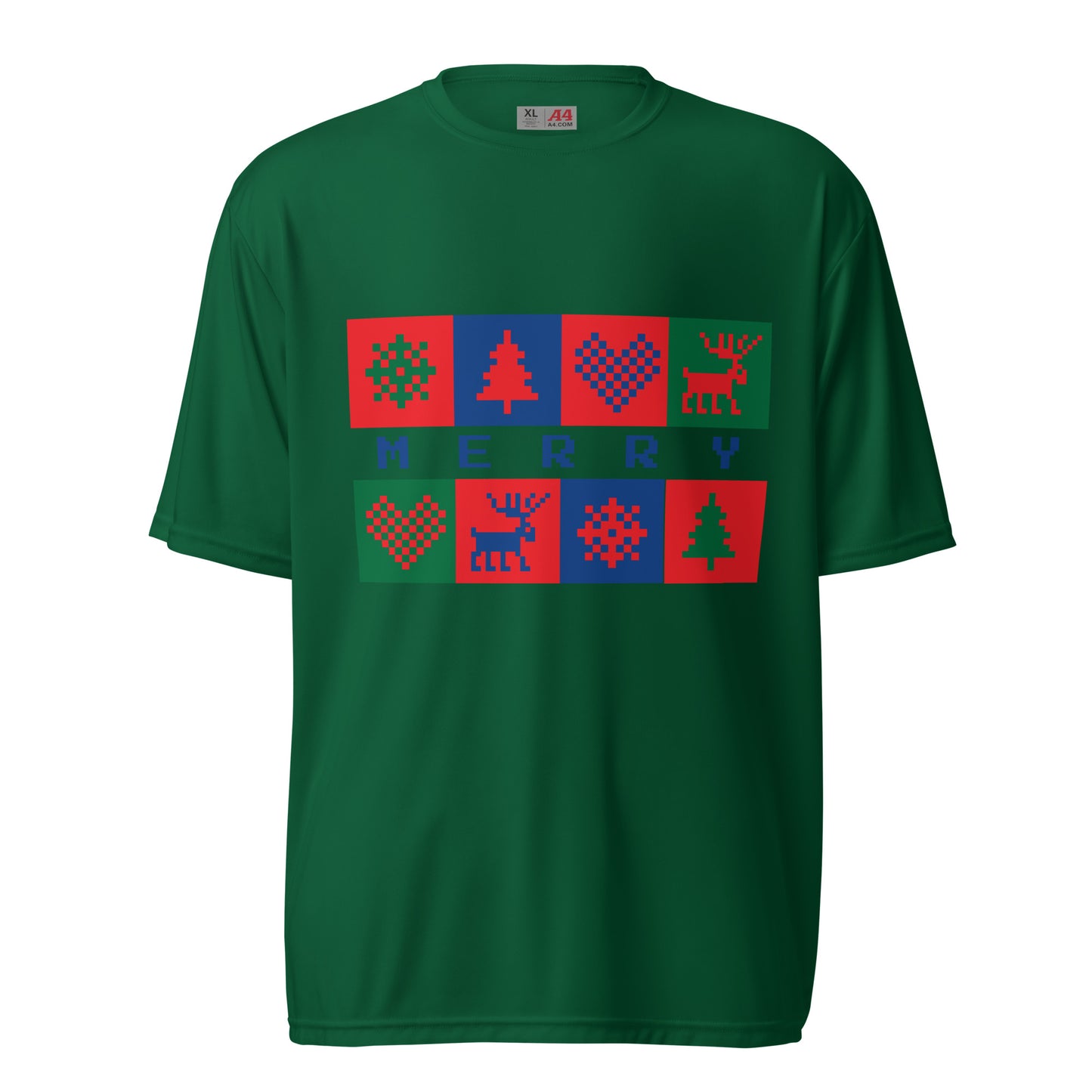Unisex performance crew neck t-shirt - Guerita Vida
