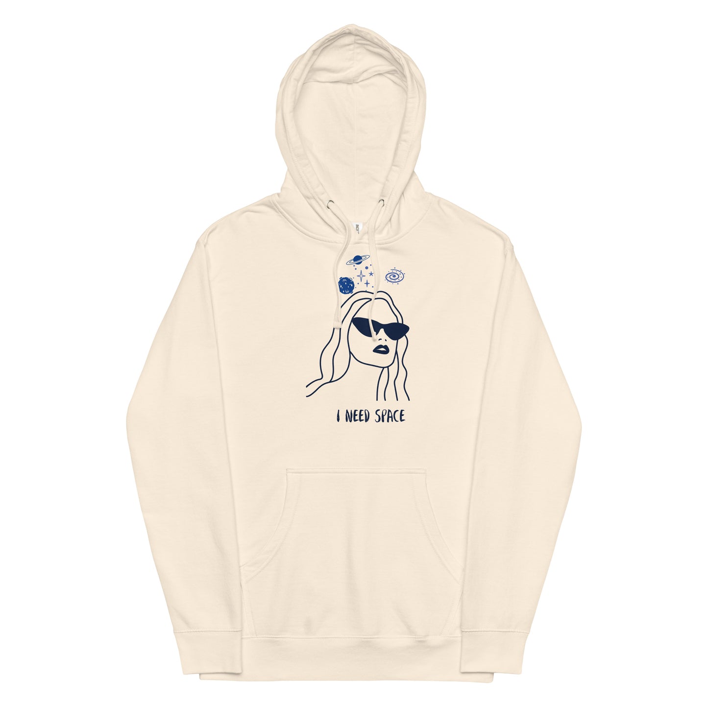 Unisex midweight hoodie - Guerita Vida