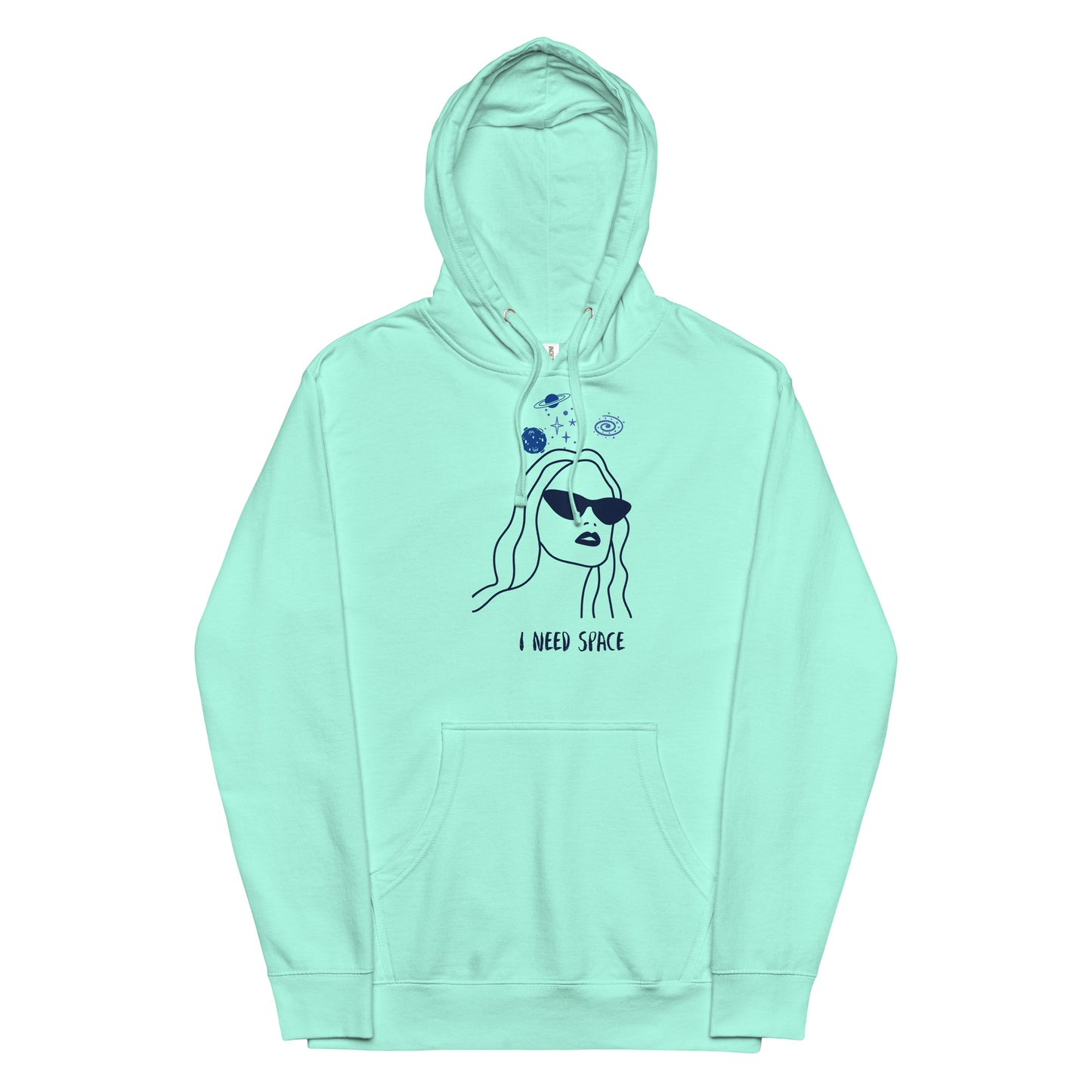 Unisex midweight hoodie - Guerita Vida