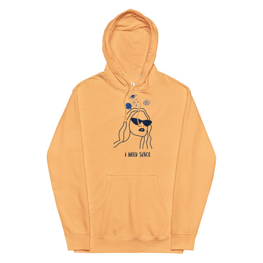 Unisex midweight hoodie - Guerita Vida