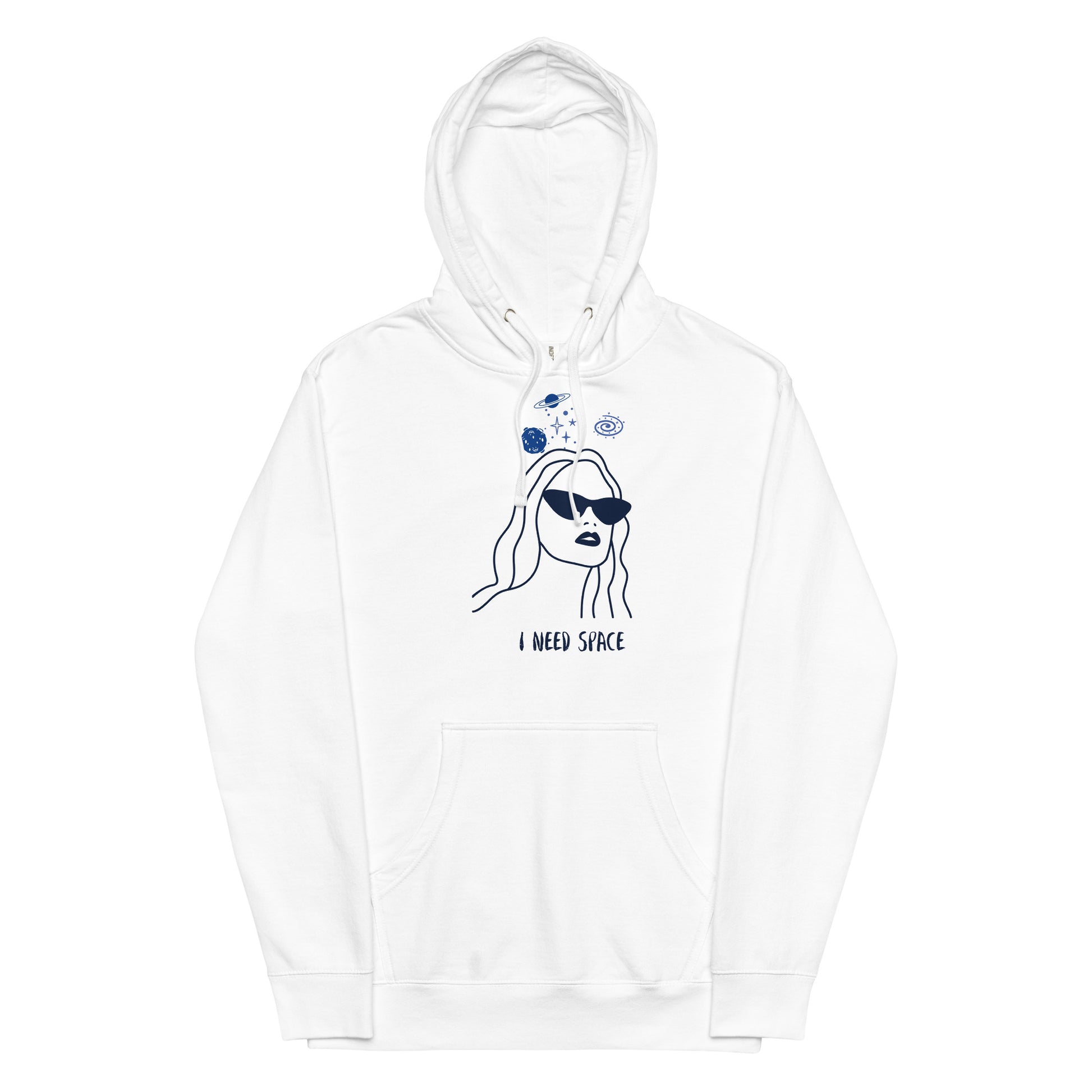 Unisex midweight hoodie - Guerita Vida